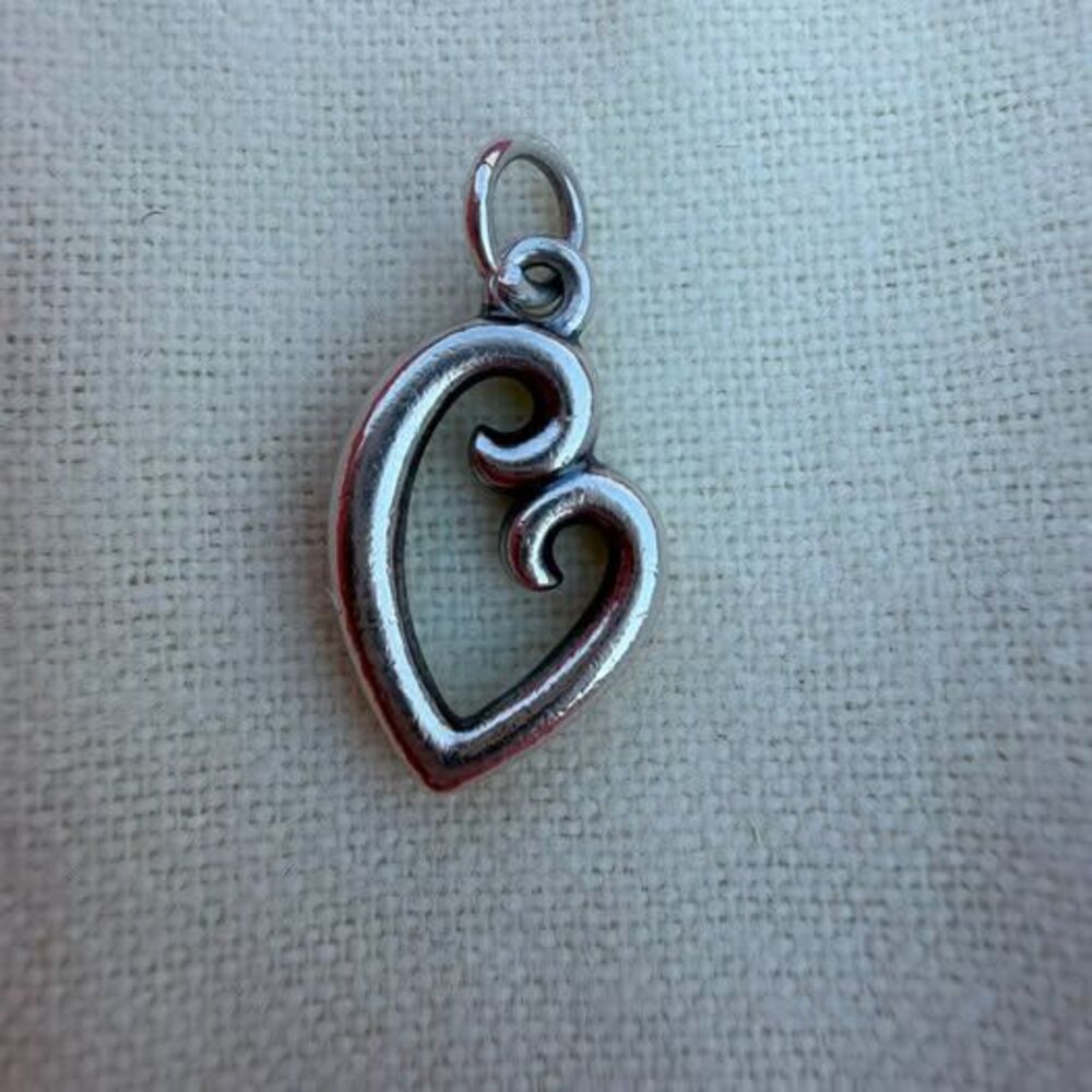 James Avery Sterling Silver Heart Pendant